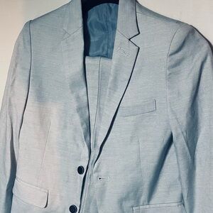 Calvin Klein Collection Light Gray Kids Blazer